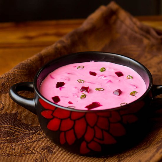 Beetroot Raita