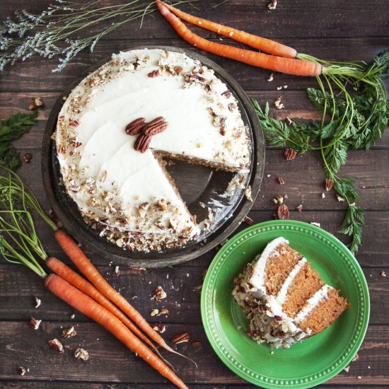 Classic 3 Layer Carrot Cake