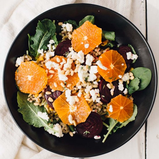 Fancy Beet & Orange Salad {video}