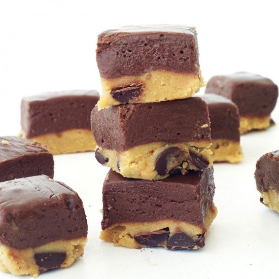 Cookie Dough Chocolate Fudge