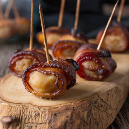 Bacon Wrapped Water Chestnuts