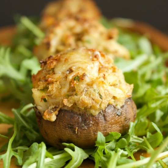 Crab Stuffed Mushrooms