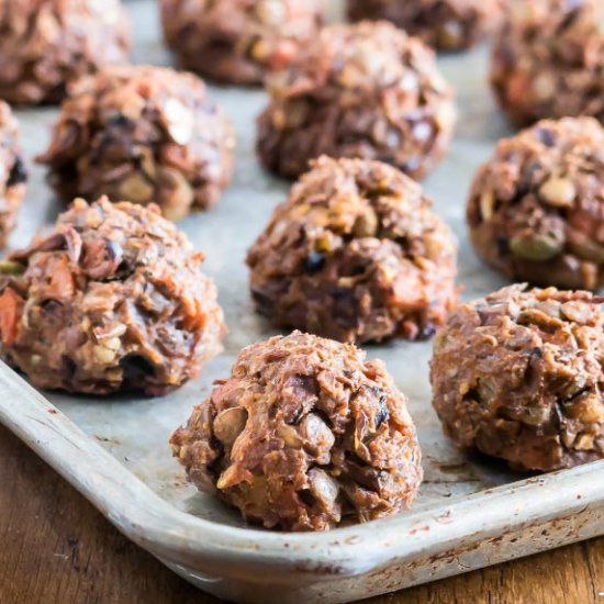 Vegetarian Lentil Meatballs