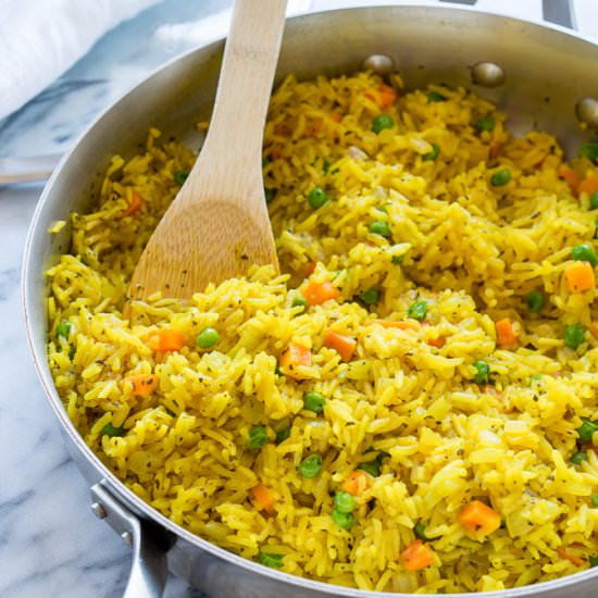 Vegetable Rice Pilaf