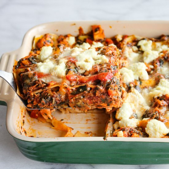 Lazy Day Chicken Lasagna