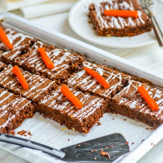 Moist Chocolate Carrot Cake