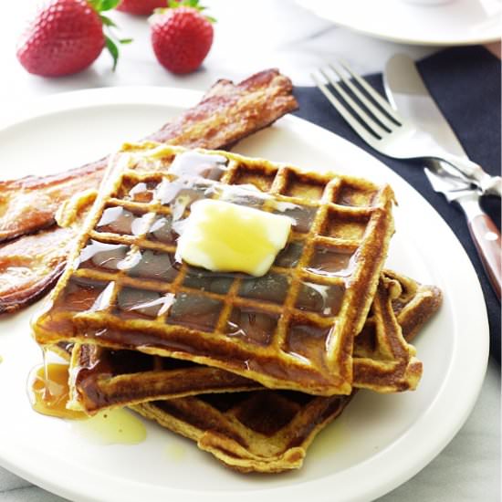 Kamut Buttermilk Waffles