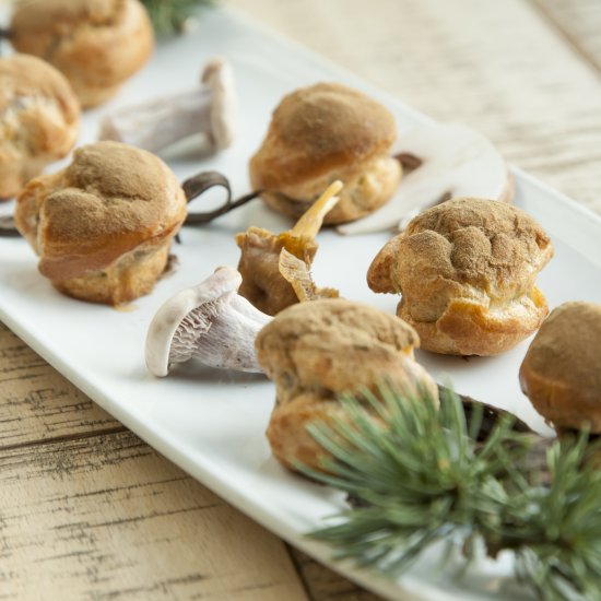 Wild Mushroom Choux Buns