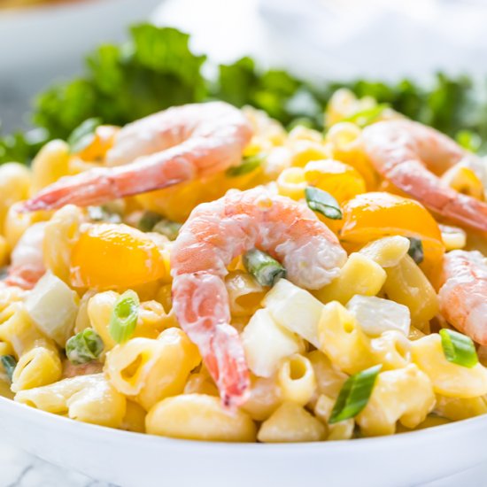 Cold Shrimp Pasta Salad