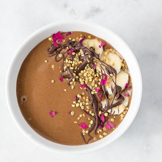 Chocolate Banana Smoothie Bowl