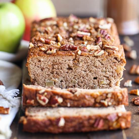 Paleo Apple Cinnamon Bread