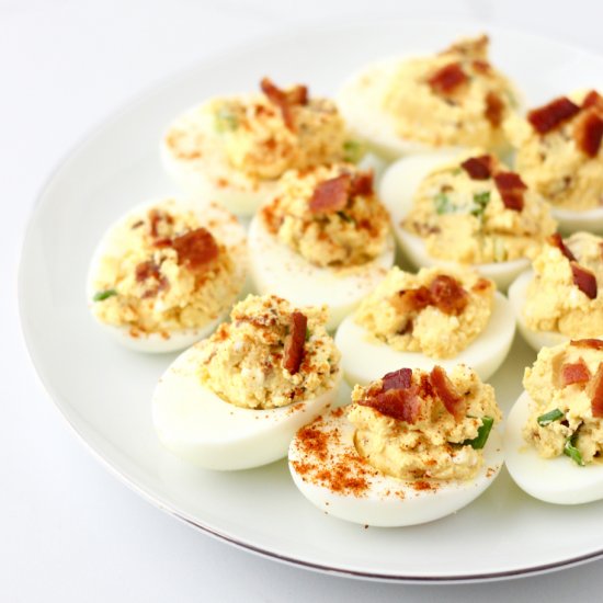 Bacon Deviled Eggs