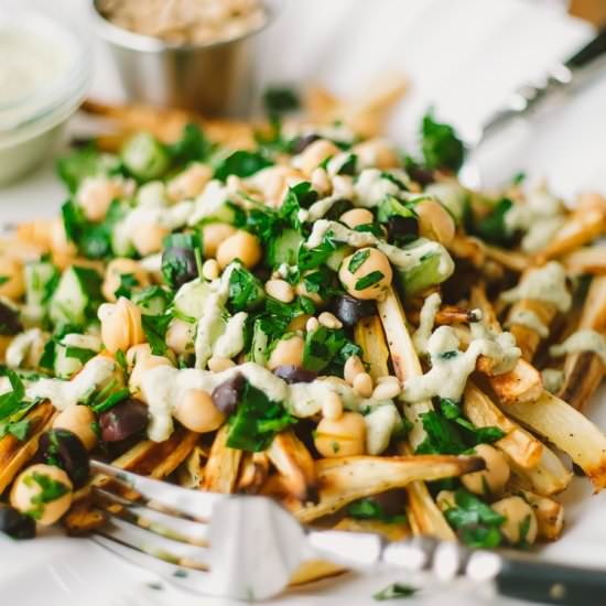 Greek Style Parsnip Fries