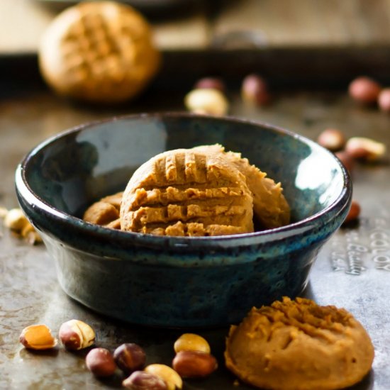 Coconut Flour Peanut Butter Cookies