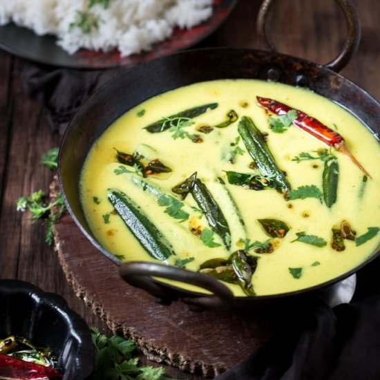 Bhindi Kadhi