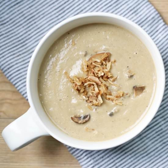 Mushroom Bacon Soup