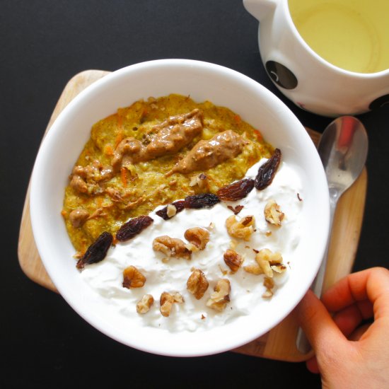 Carrot Cake Oatmeal