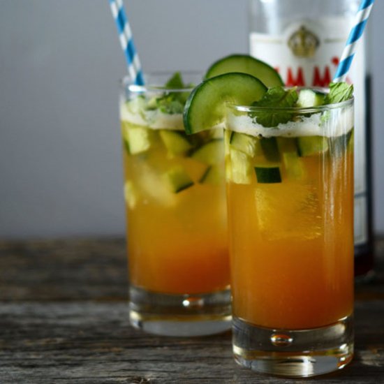 Apple Cider Pimm’s Cup