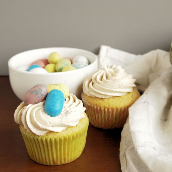 Malted Milk Cupcakes