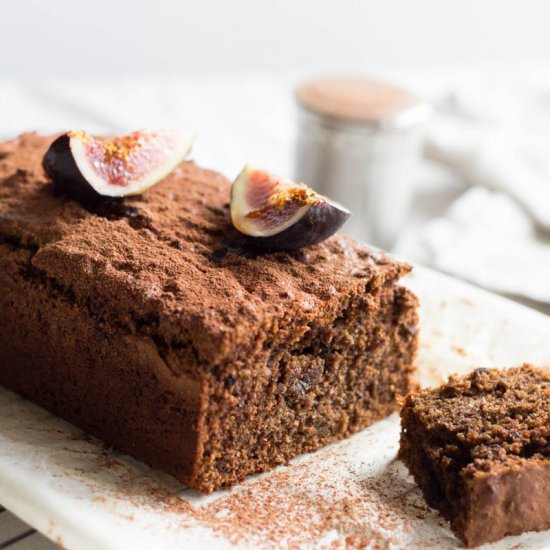 Fig and Cocao Easter Cake