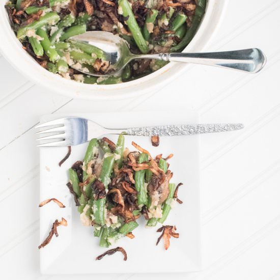 Vegan Green Bean Casserole