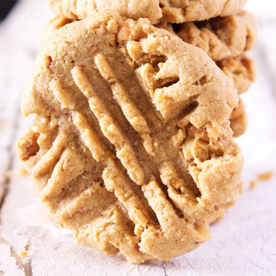 Gluten Free Peanut Butter Cookies