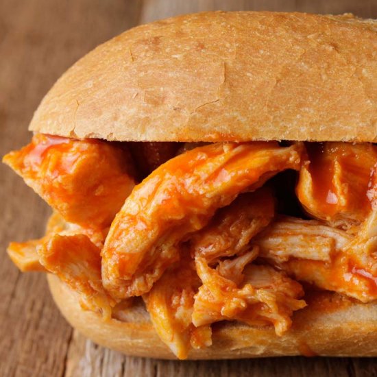 5 Minute Buffalo Chicken Subs