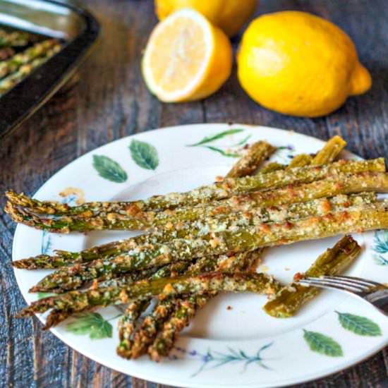 Lemon Parmesan Asparagus