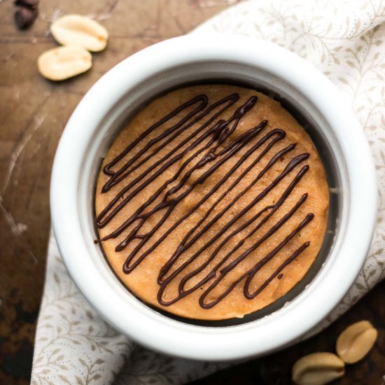 Skinny Peanut Butter Mug Cake