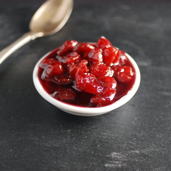 Persian Sour Cherry Preserve