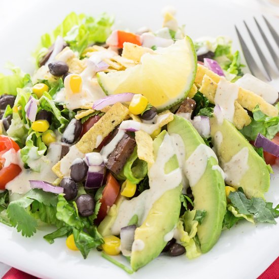 Southwestern Bacon Avocado Salad