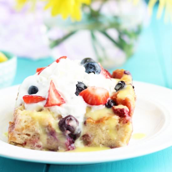 Hawaiian Sweet Roll Bread Pudding