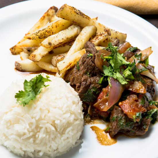 Lomo Saltado (Beef Stir Fry)