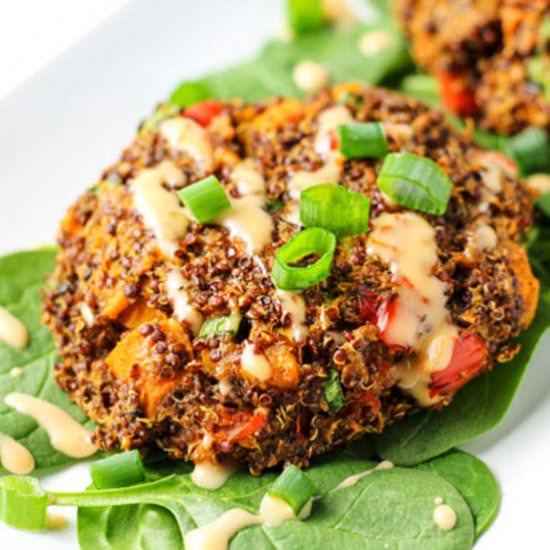 Sweet Potato Quinoa Cakes