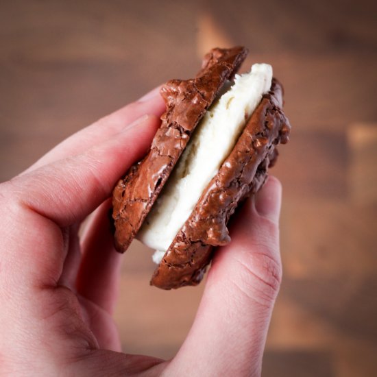 Flourless Chocolate Walnut Cookies