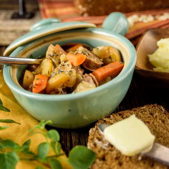 Bangers & Mash Irish Stew