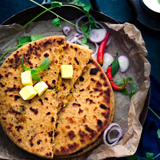 Soya Keema Kulcha