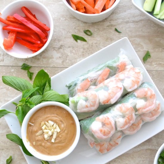 How to make Vietnamese Spring Rolls