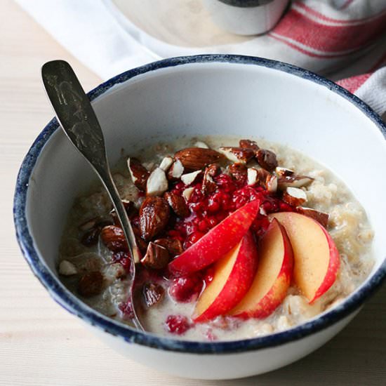 Overnight Barley Porridge