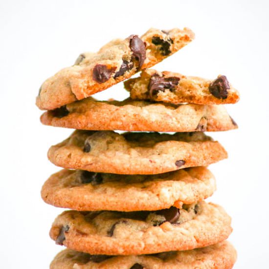 Choc Chip Toasted Coconut Cookies