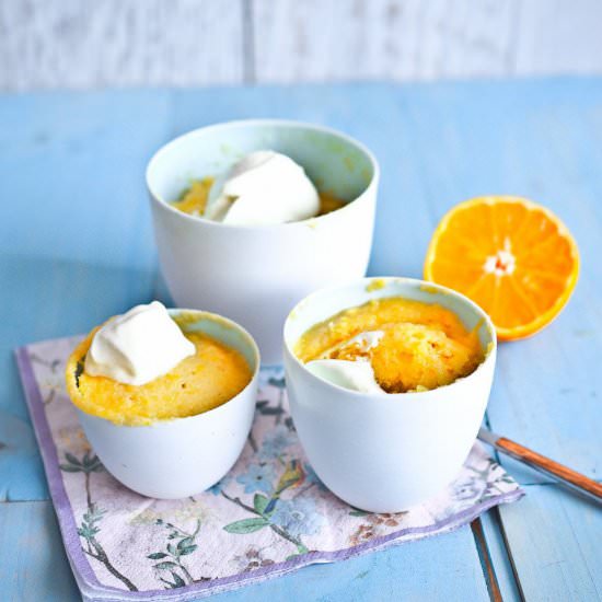 Orange and Almond Mug Cake