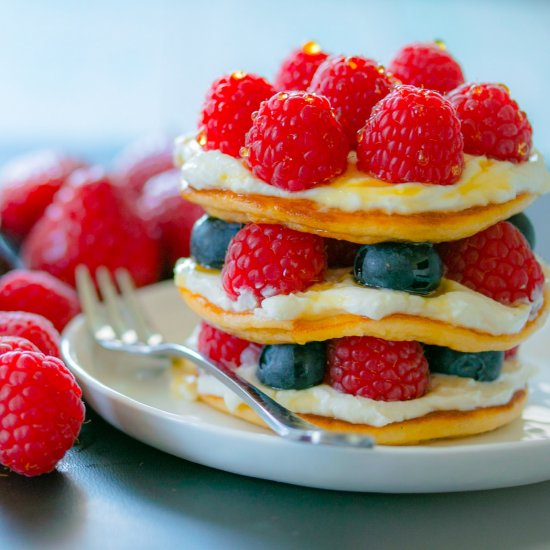 Almond and Coconut Breakfast Pancake