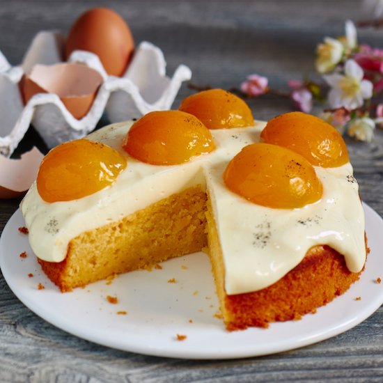 Fried Egg Cake