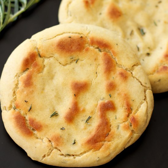 Gluten Free Rosemary Flatbread