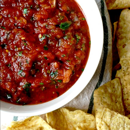 Perfect Restaurant-Style Salsa