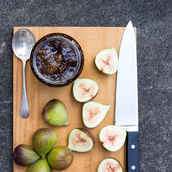 Fig, Balsamic and Vanilla Jam