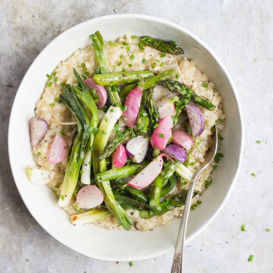 Risotto with Spring Vegetables