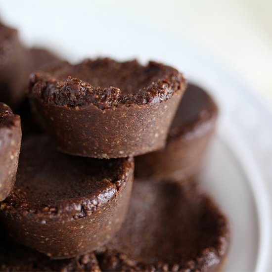 Raw Vegan Hazelnut Brownie Bites