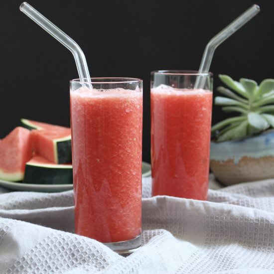 The Easiest Watermelon Smoothie