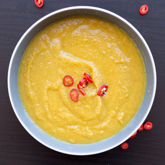 Broccoli and Sweet Potato Soup